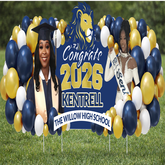 3x6 feet yard sign